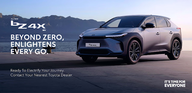 Promo Harga Kredit dan Spesifikasi Toyota New bZ4X BEV Yogyakarta, Solo, Klaten, Magelang, Temanggung Purworejo dan Wonosobo