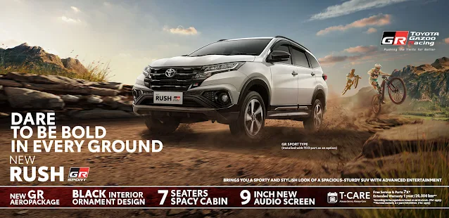 Promo Harga Kredit Toyota New Rush GR Sport | Dealer Toyota Nasmoco Mlati Yogyakarta, Solo, Klaten, Magelang, Temanggung, Purworejo dan Wonosobo